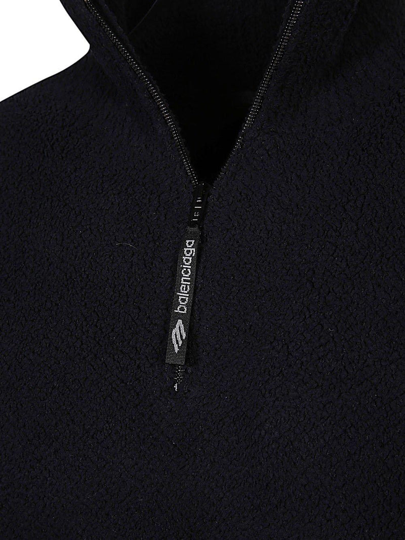 Balenciaga Quarter-zip Knit Sweater - Men