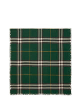 Burberry Check-printed Fringed-edge Scarf - Men