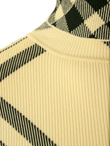 Burberry Check Print Turtleneck - Women