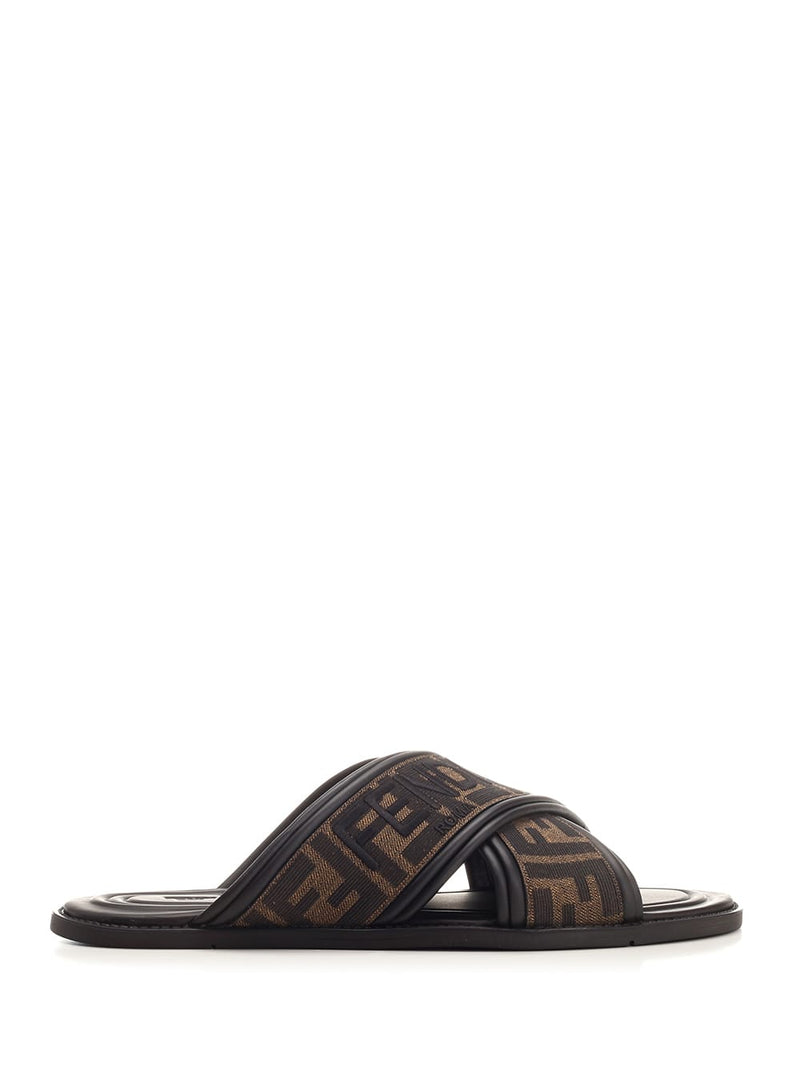 Fendi ff Flat Sandal - Men