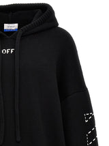 Off-White stitch Arr Diags Hooded Sweater - Men