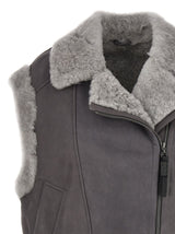 Brunello Cucinelli Shearling Vest - Women