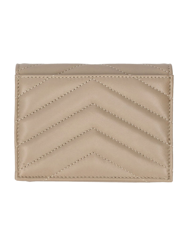 Saint Laurent Cassandre Flap Card Case - Women