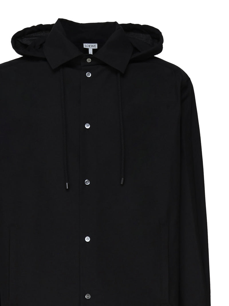 Loewe Hooded Shirt Sweatshirt - Men