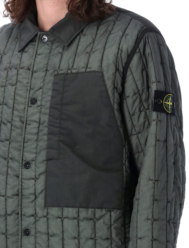 Stone Island Quilted Shirt-jacket - Men