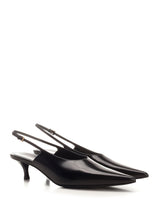 Givenchy Black Leather Slingbacks - Women