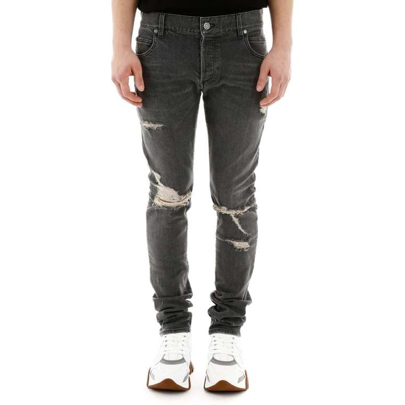 Balmain Cotton Denim Jeans - Men - Piano Luigi