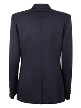 Versace Logo Patched Dinner Jacket - Women