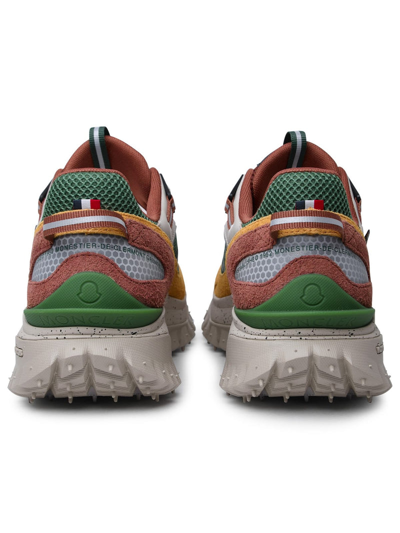 Moncler Multicolor Leather Blend Sneakers - Men