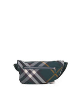 Burberry Check Pouch Bag - Men