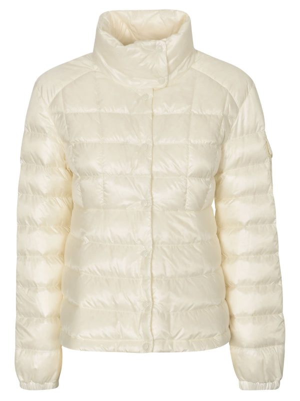 Moncler High-neck Logo Patched Padded Jacket - Women