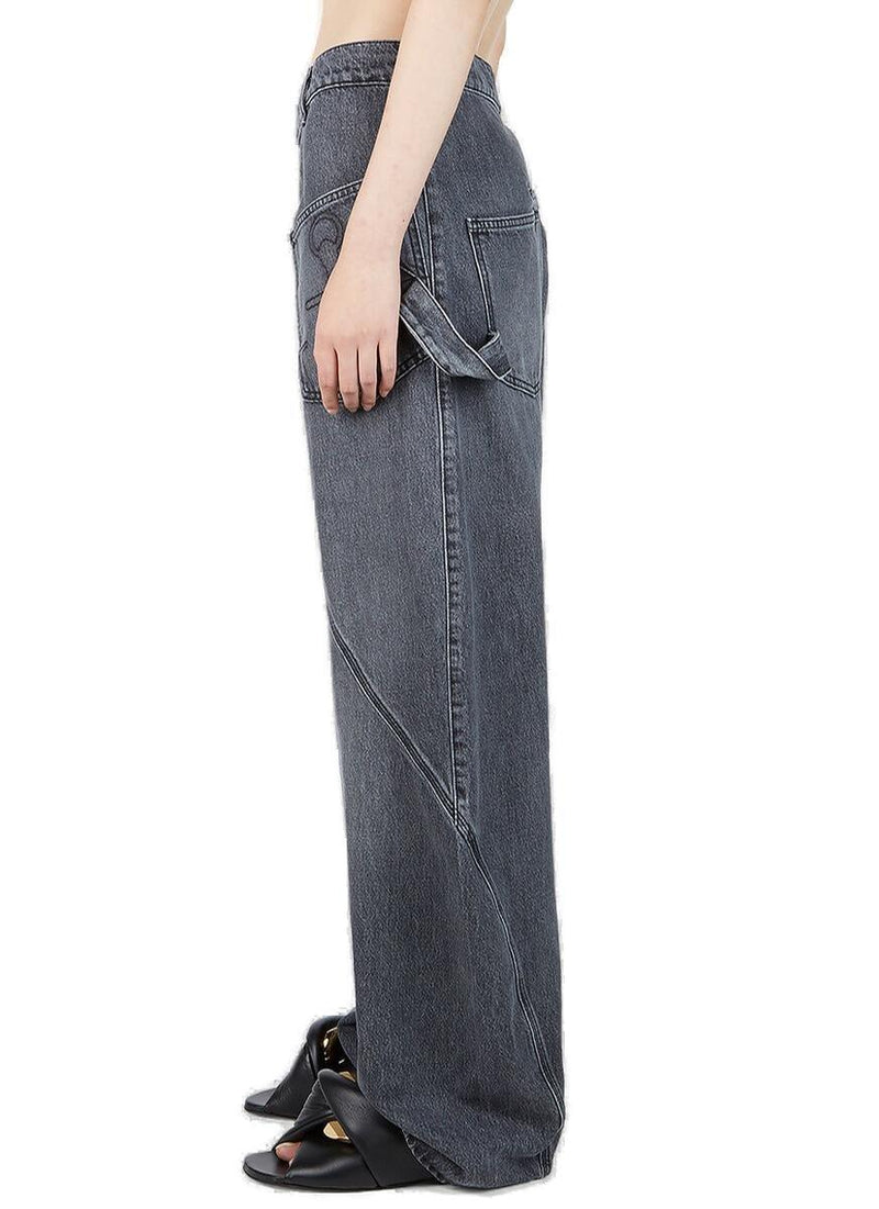 J.W. Anderson Twisted Workwear Jeans - Women - Piano Luigi