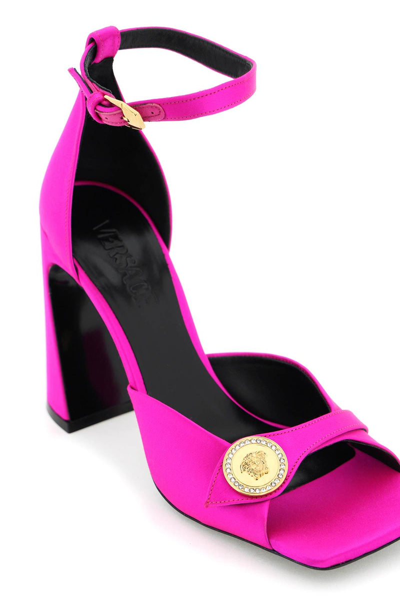 Versace Satin Sandals - Women