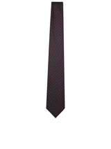 Tom Ford Polka Dot Bordeaux Tie - Men - Piano Luigi