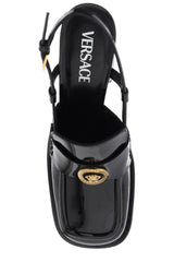 Versace Square Toe Slingback Pumps - Women