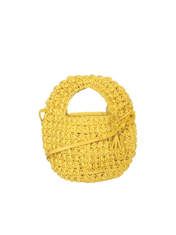 J.W. Anderson Popcorn Basket Yellow Large Bag - Women