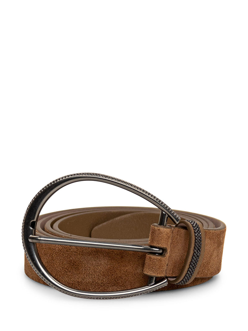 Brunello Cucinelli Suede Belt With Jewellery - Women