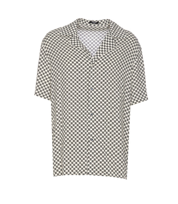 Balmain Mini Monogram Pijama Shirt - Men