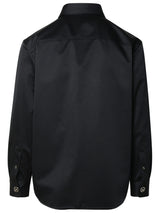 Versace Black Cotton Shirt - Men