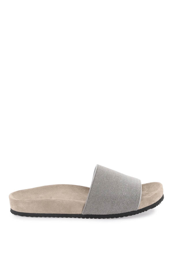 Brunello Cucinelli Slides With Monili Band - Women