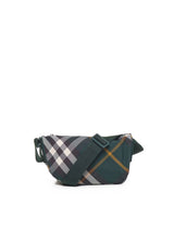 Burberry Check Pouch Bag - Men