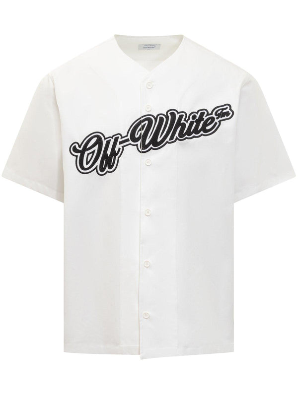 Off-White Logo Detailed Short-sleeved Shirt - Men