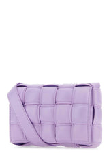 Bottega Veneta Lilac Nappa Leather Small Padded Cassette Crossbody Bag - Women