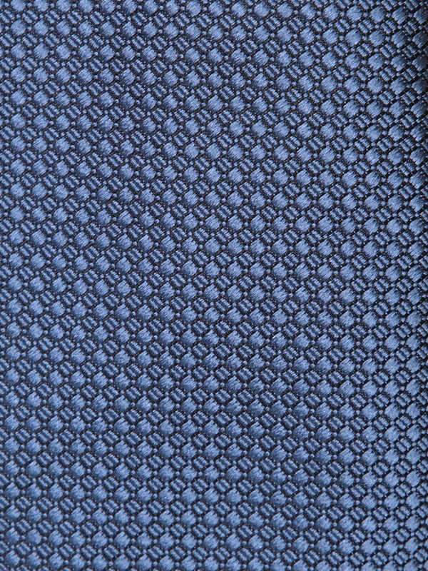 Tom Ford Polka Dot Geometric Pattern Sky Blue Tie - Men - Piano Luigi