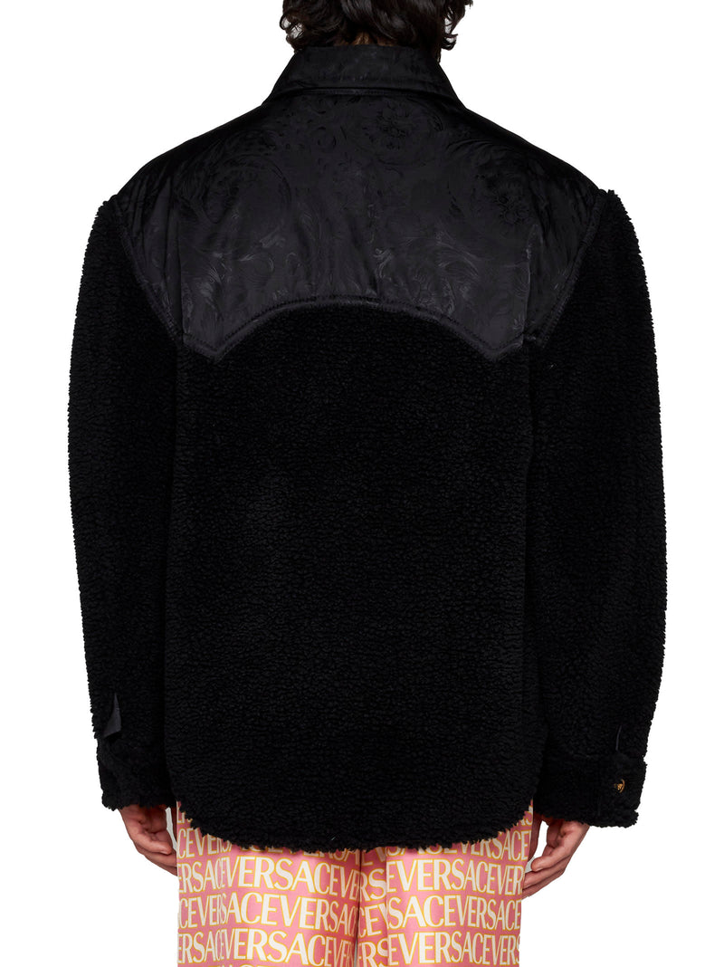 Versace Black Fleece Jacket - Men