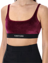 Tom Ford Stretch Velvet Bralette - Women