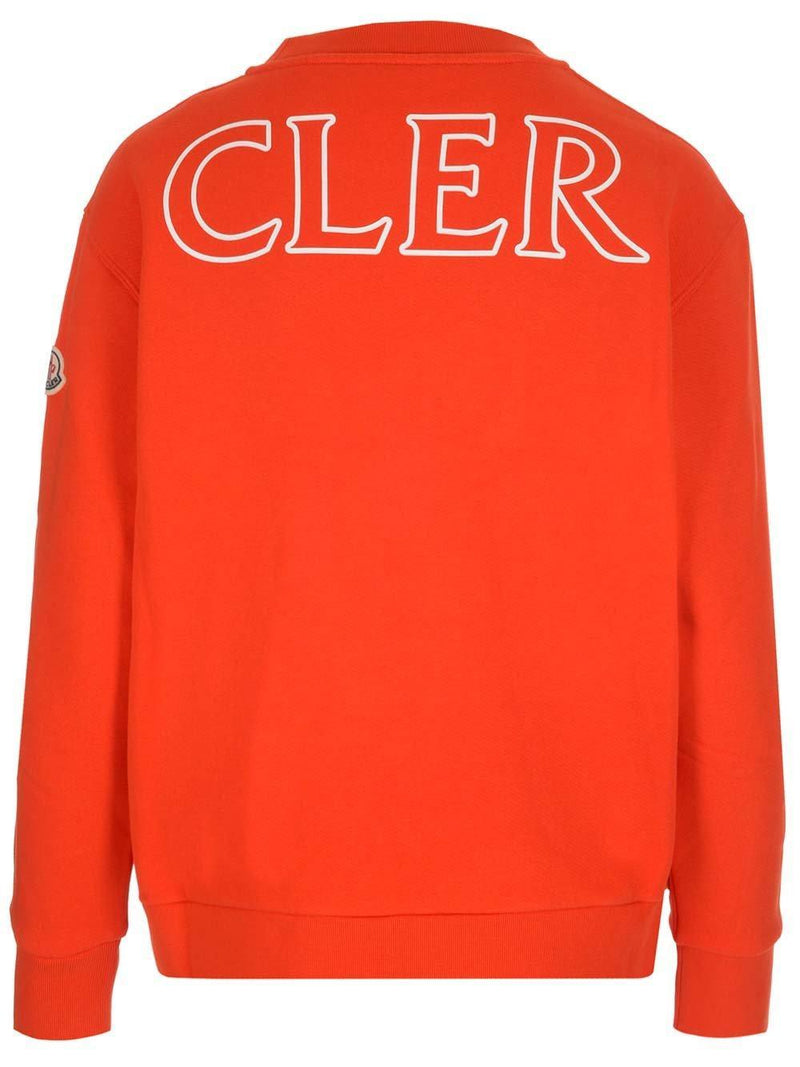 Moncler Logo Printed Crewneck Sweatshirt - Women - Piano Luigi