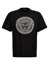 Versace Logo Embroidery T-shirt - Men