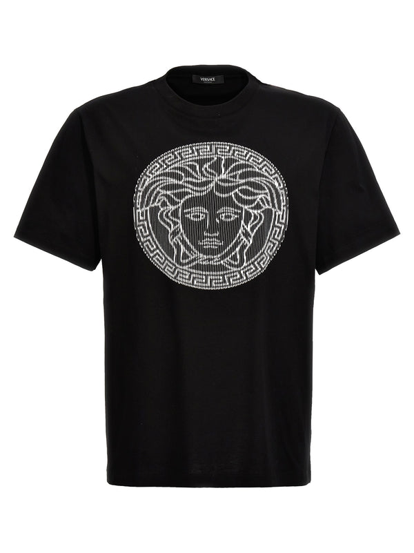 Versace Logo Embroidery T-shirt - Men