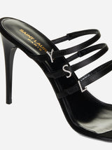 Saint Laurent Free Luz Satin Sandals - Women