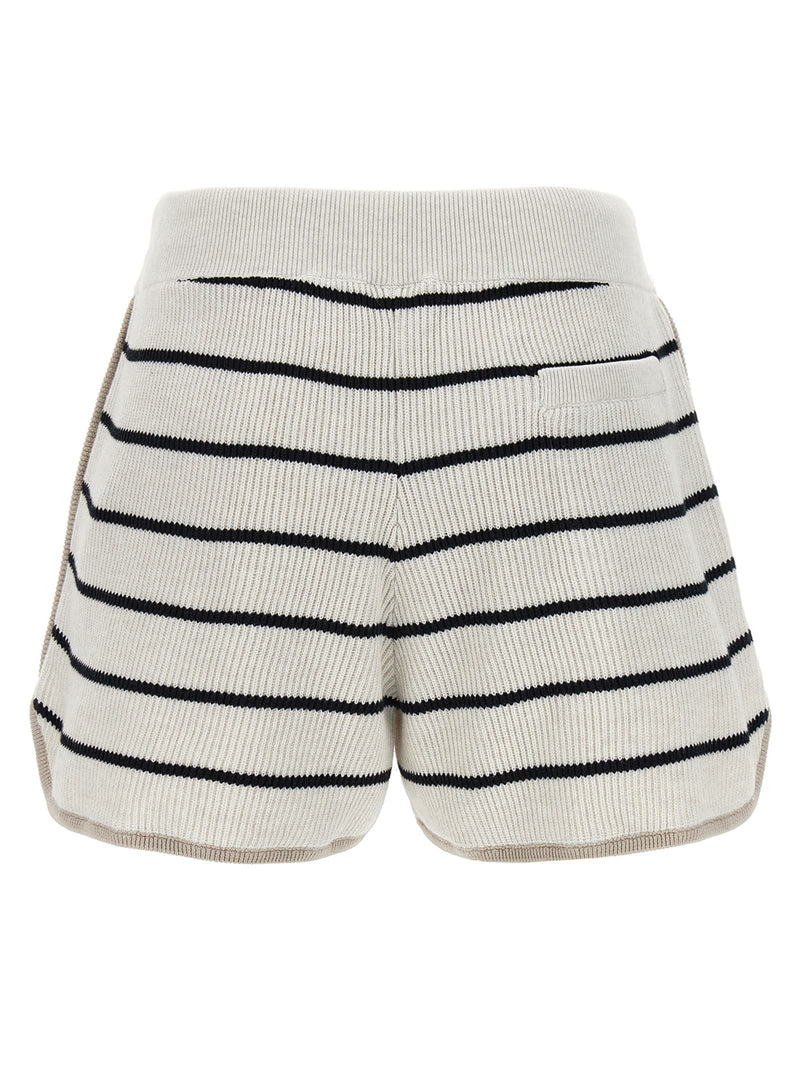 Brunello Cucinelli Striped Shorts - Women