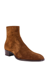 Saint Laurent Wyatt 40 Zip Ankle Boots - Men