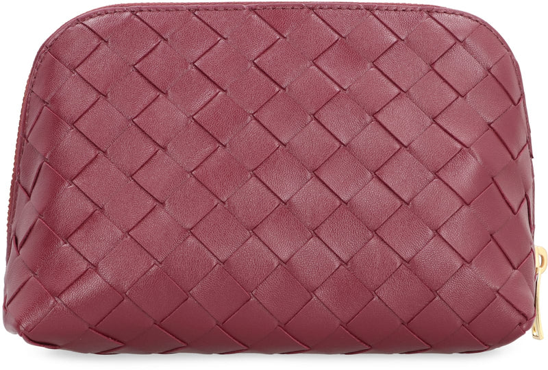 Bottega Veneta Leather Wash Bag - Women