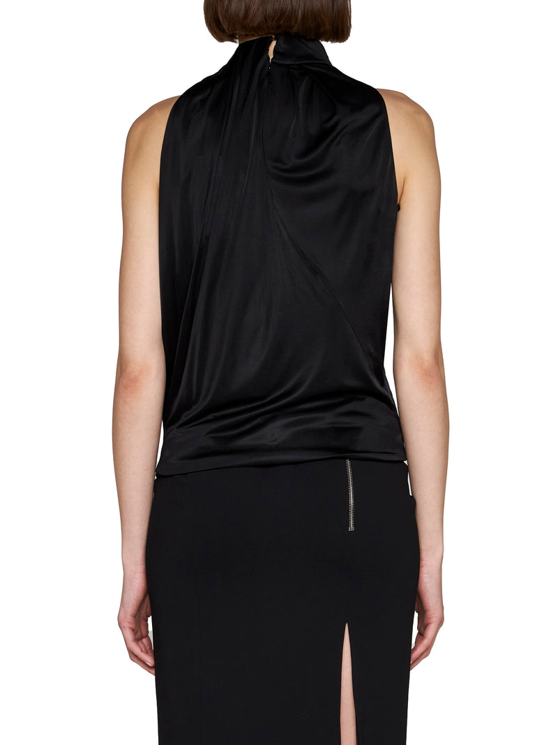 Versace Black Viscose Top - Women