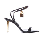 Tom Ford Padlock Pointy Naked Sandals - Women