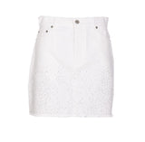 J.W. Anderson Crystal Denim Skirt - Women