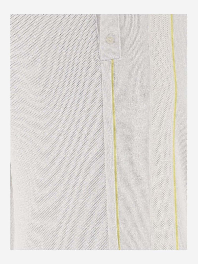 Jacquemus Contrast Knitted Polo Shirt - Men