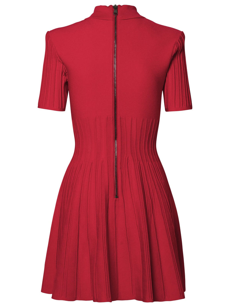 Balmain Fuchsia Viscose Blend Dress - Women