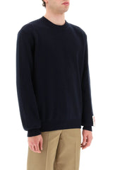 Golden Goose Davis Cotton Sweater With Logo - Men