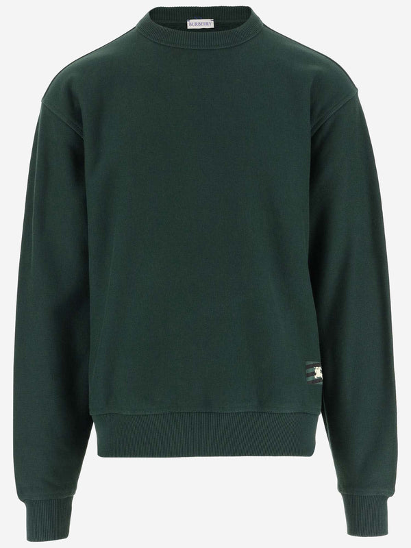 Burberry Cotton Sweatshirt With Logo - Men