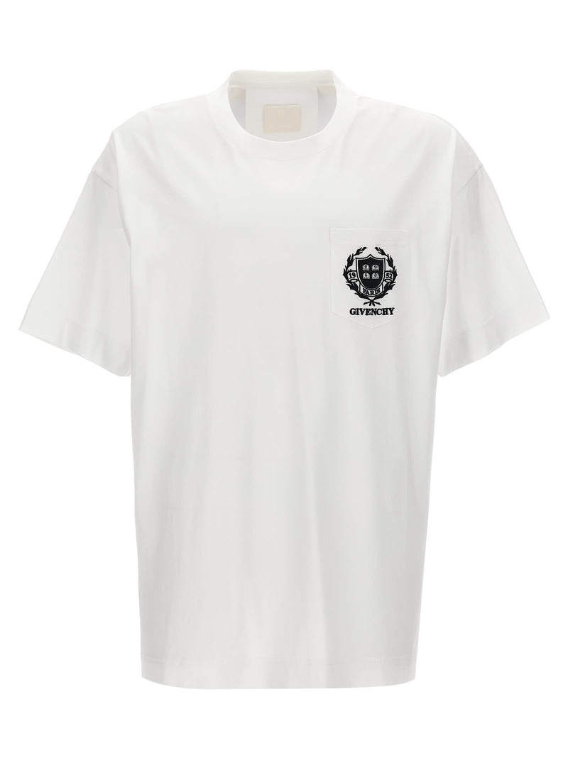 Givenchy Logo Embroidery T-shirt - Men