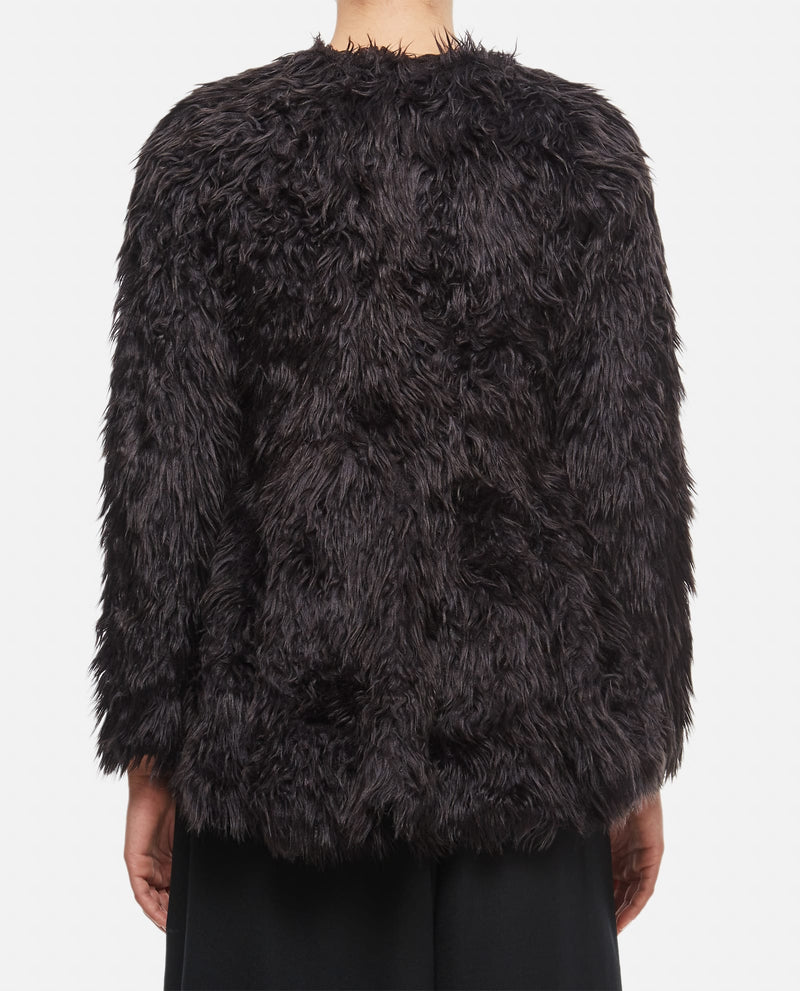 Comme des Garçons Faux Fur Long Sleeves Top - Women