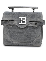 Balmain Light Blue Denim Bag - Women