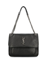 Saint Laurent Niki Logo Plaque Medium Shoulder Bag - Women