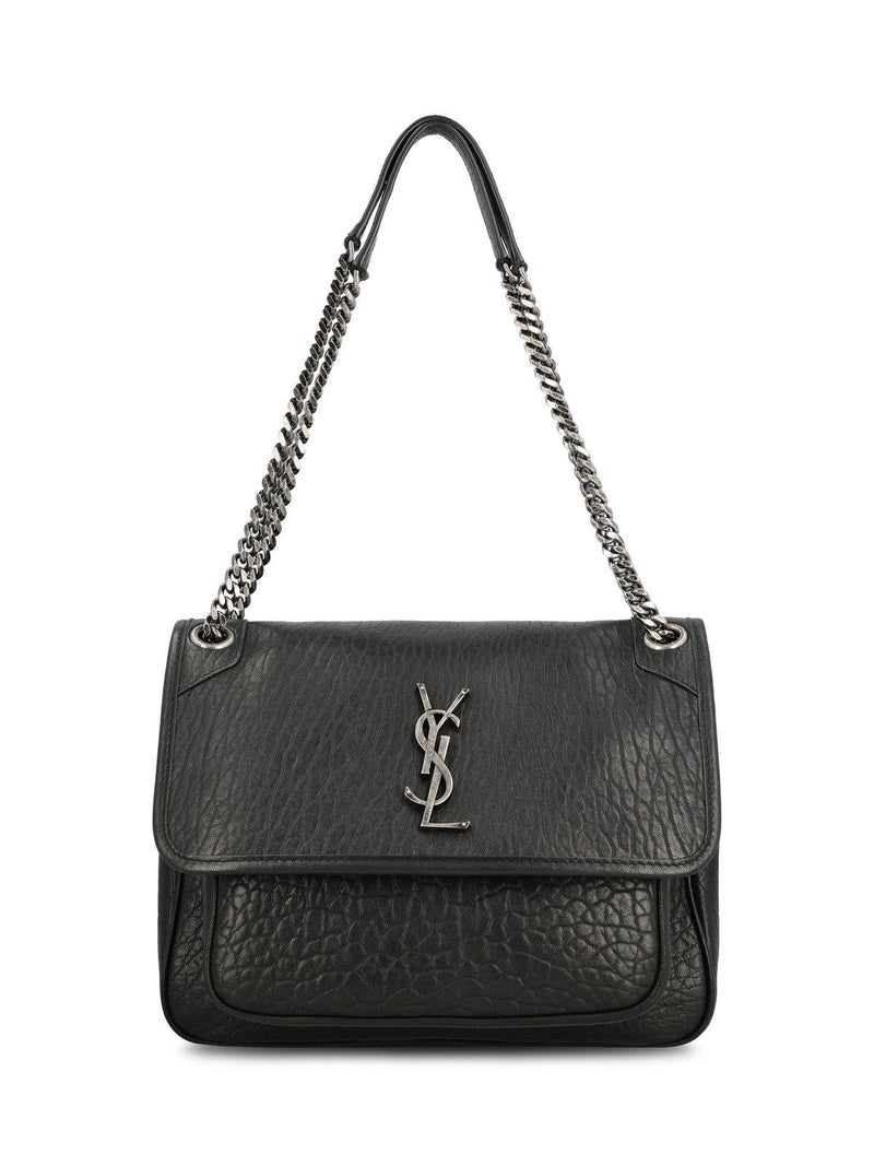 Saint Laurent Niki Logo Plaque Medium Shoulder Bag - Women