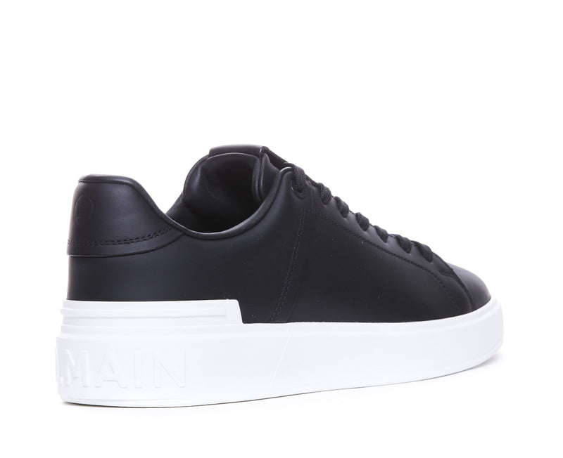 Balmain B-court Leather Sneakers - Men